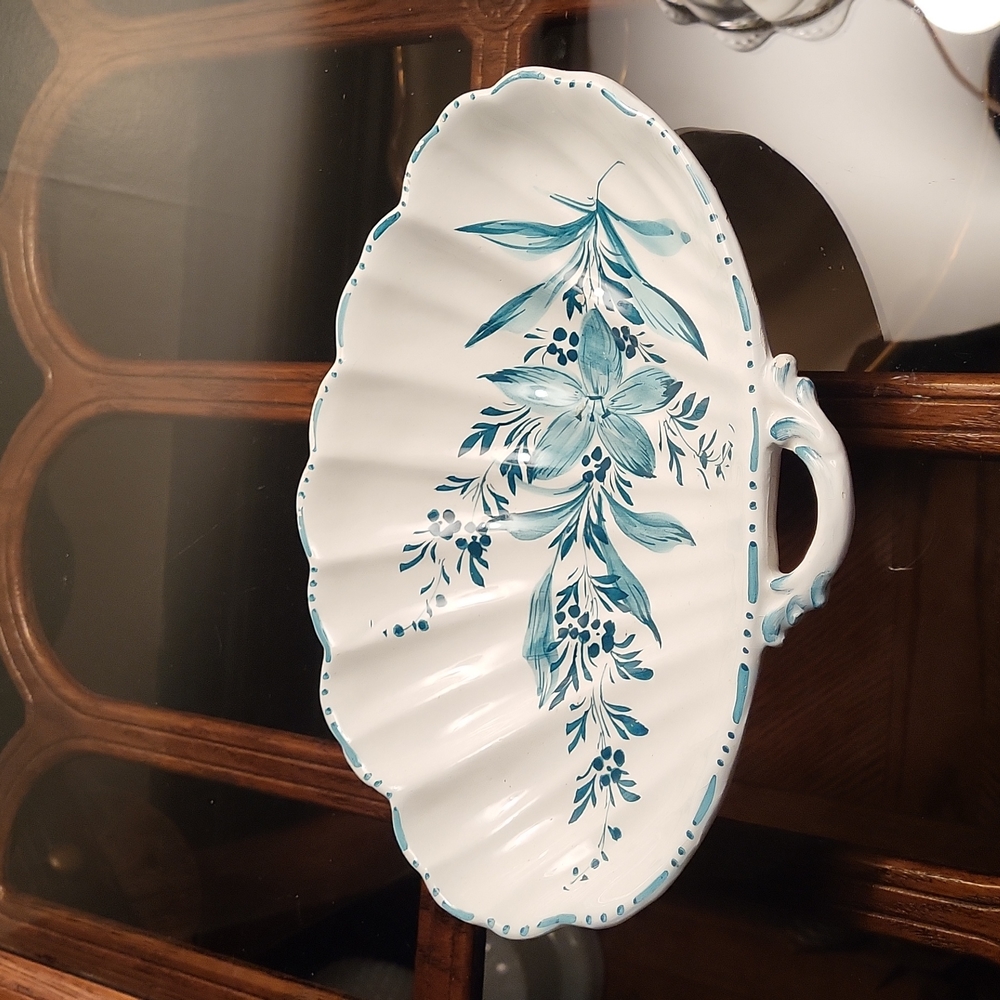 Vintage Italian Scallop Shell Dish